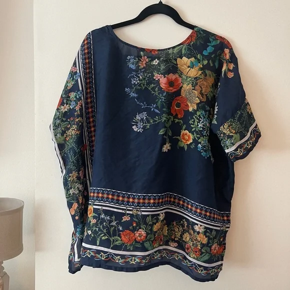 Johnny Was Floral Blouse | Size: M - Picture 2 of 6